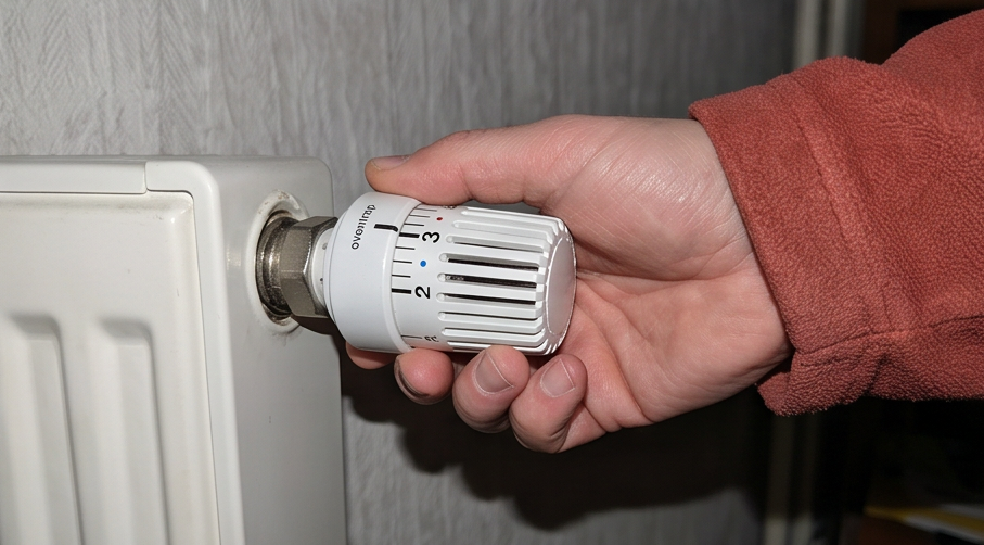 oventrop thermostat uni l in der Anwendung